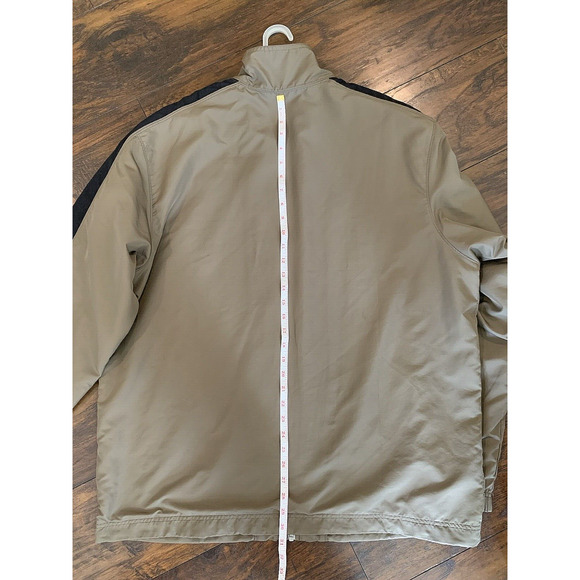 NIKE SPORTSWEAR Full Zip Brown Athletic Casual Jacket Windbreaker Men's Size XXL - Picture 11 of 13